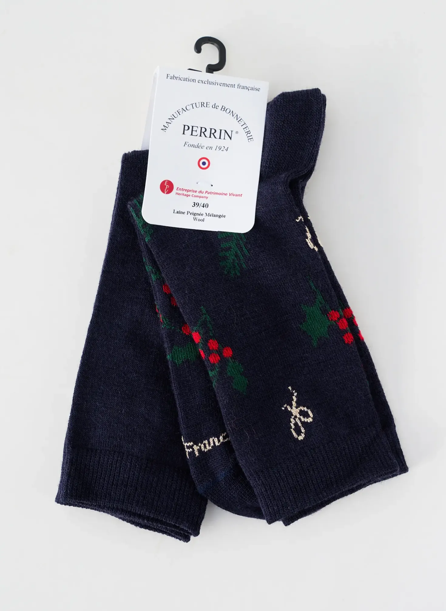 Chaussettes Perrin Bleu