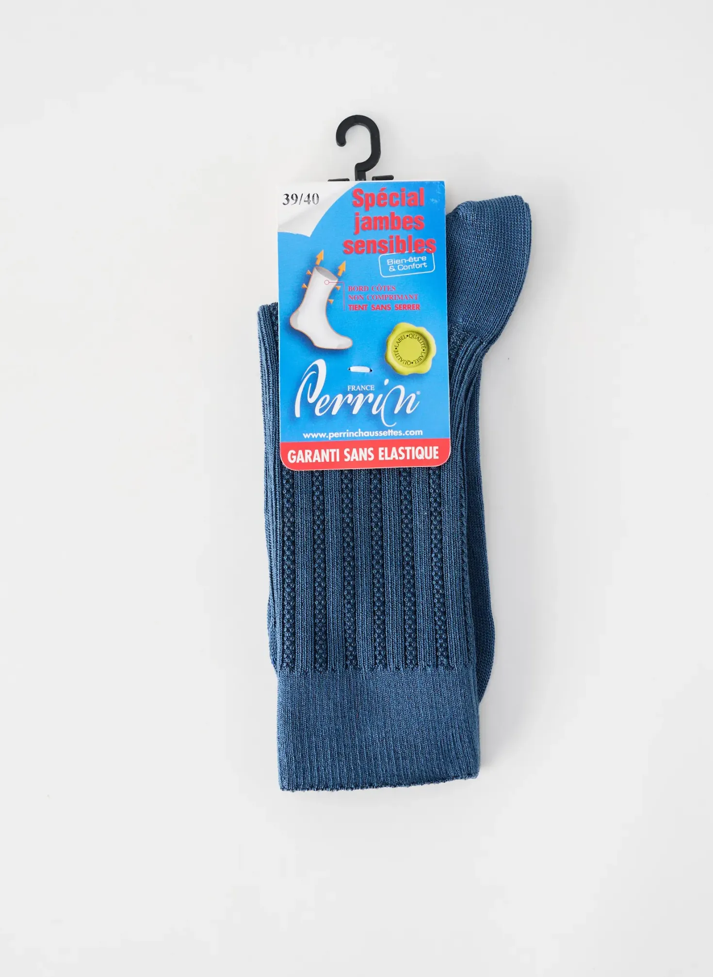 Chaussettes Perrin Bleu