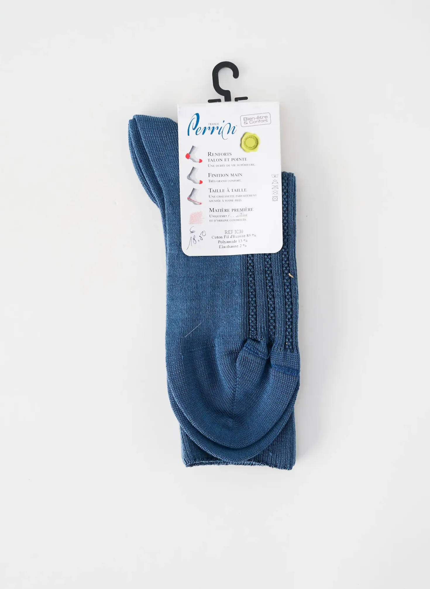 Chaussettes Perrin Bleu