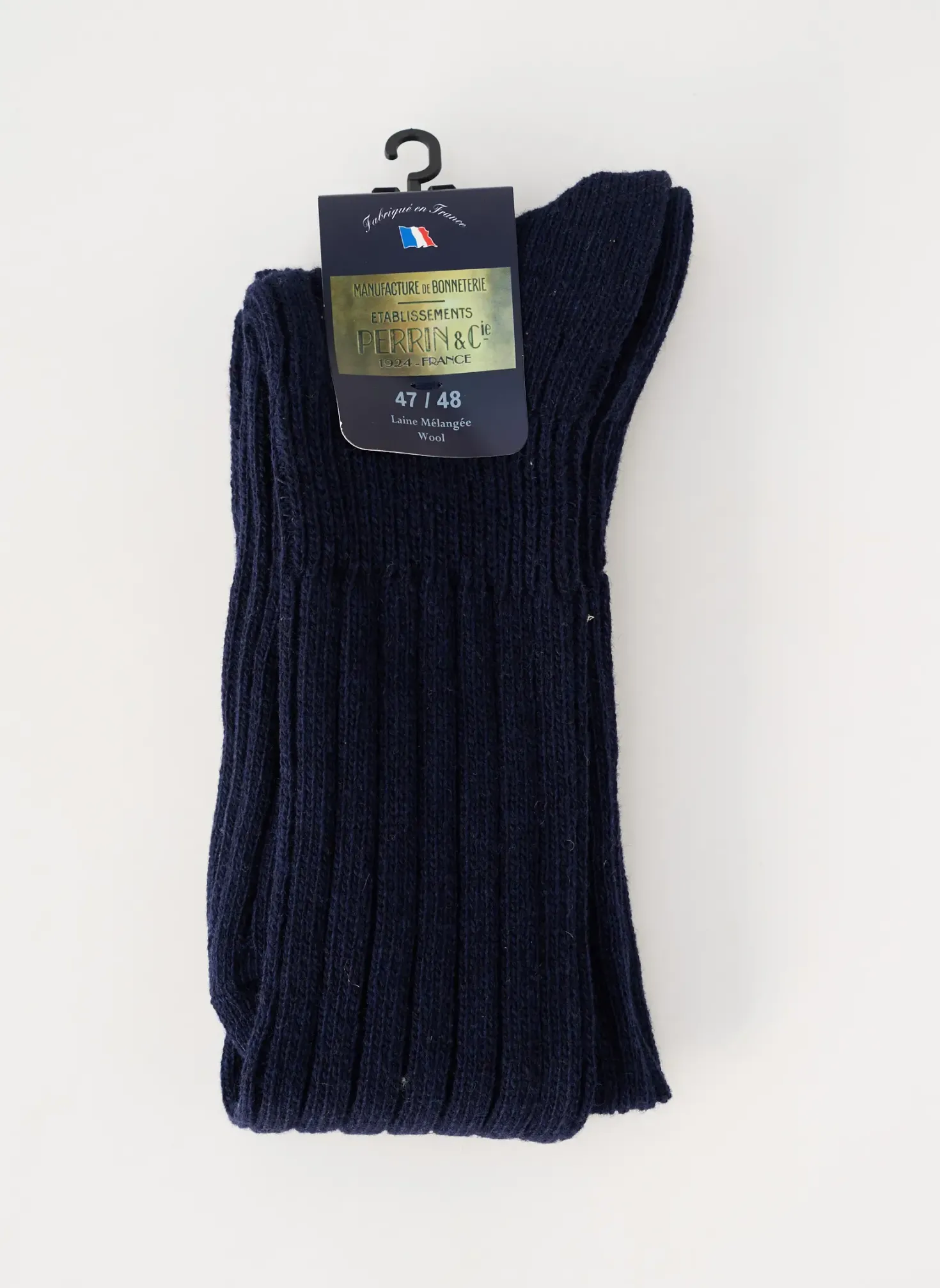 Chaussettes Perrin Bleu