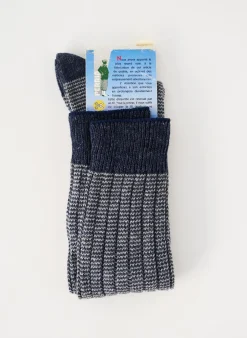 Chaussettes Perrin Bleu