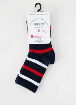 Chaussettes Perrin Bleu