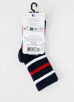 Chaussettes Perrin Bleu