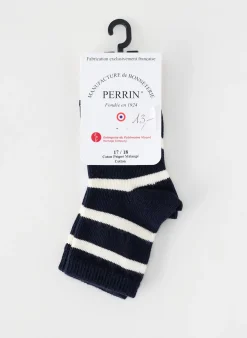 Chaussettes Perrin Bleu