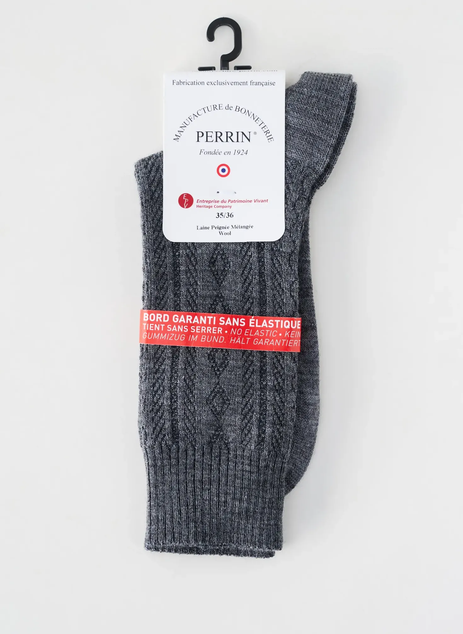 Chaussettes Perrin Gris