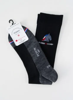Chaussettes Perrin Noir
