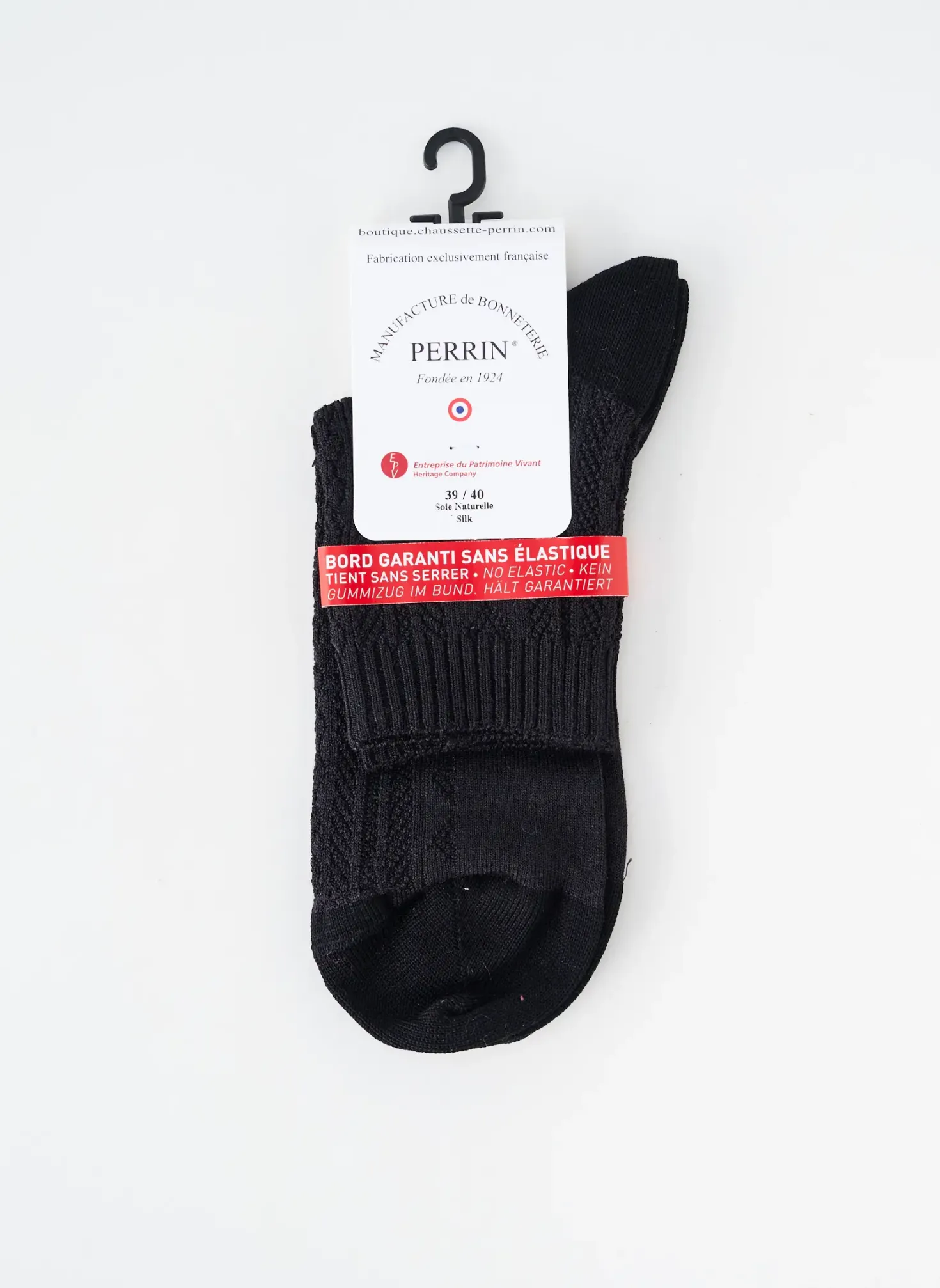 Chaussettes Perrin Noir