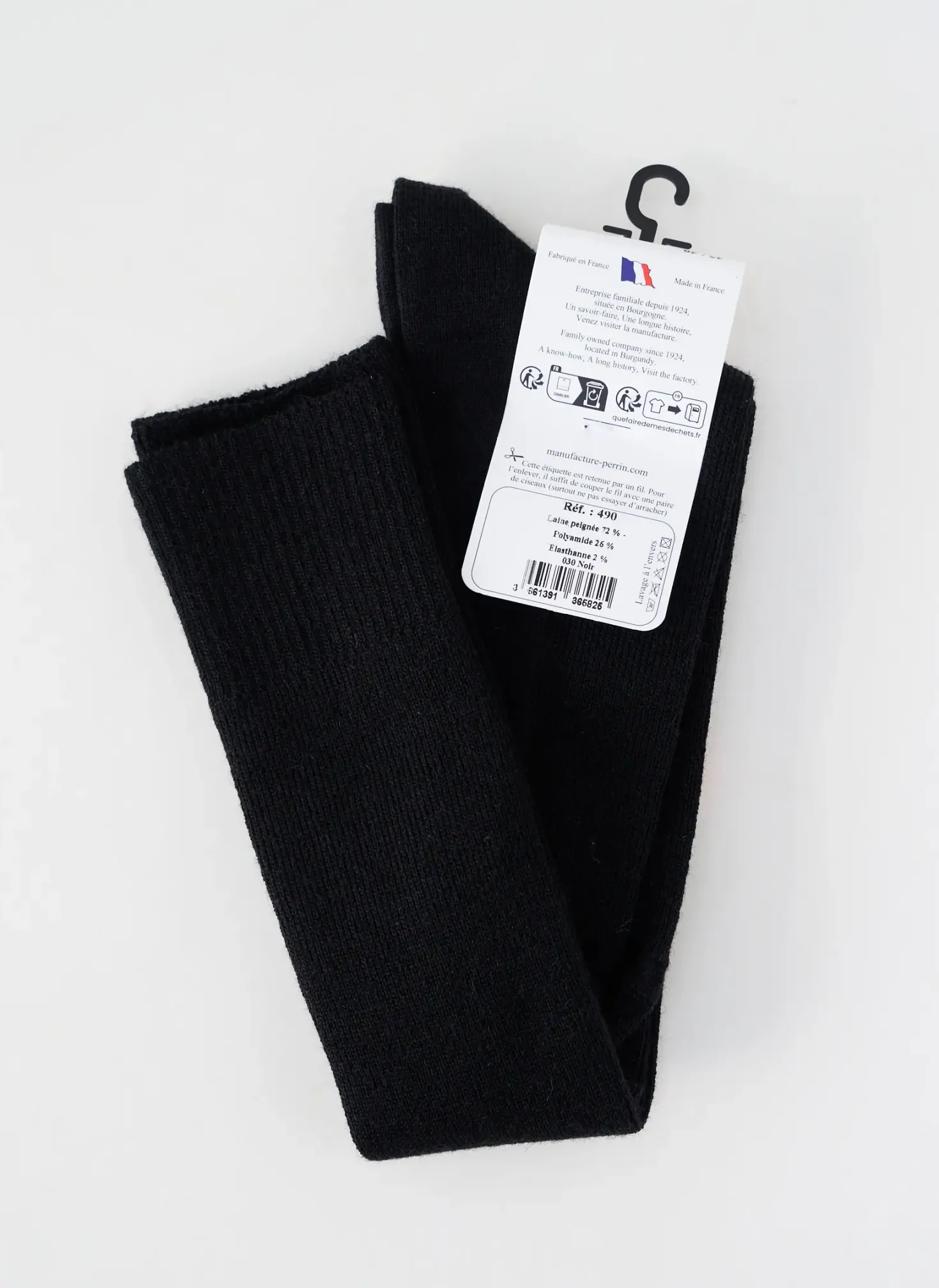 Chaussettes Perrin Noir