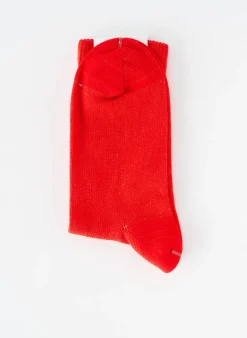 Chaussettes Perrin Rouge