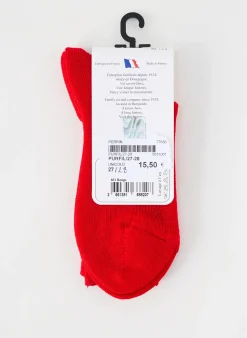 Chaussettes Perrin Rouge