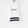 Chaussettes Pieces Blanc