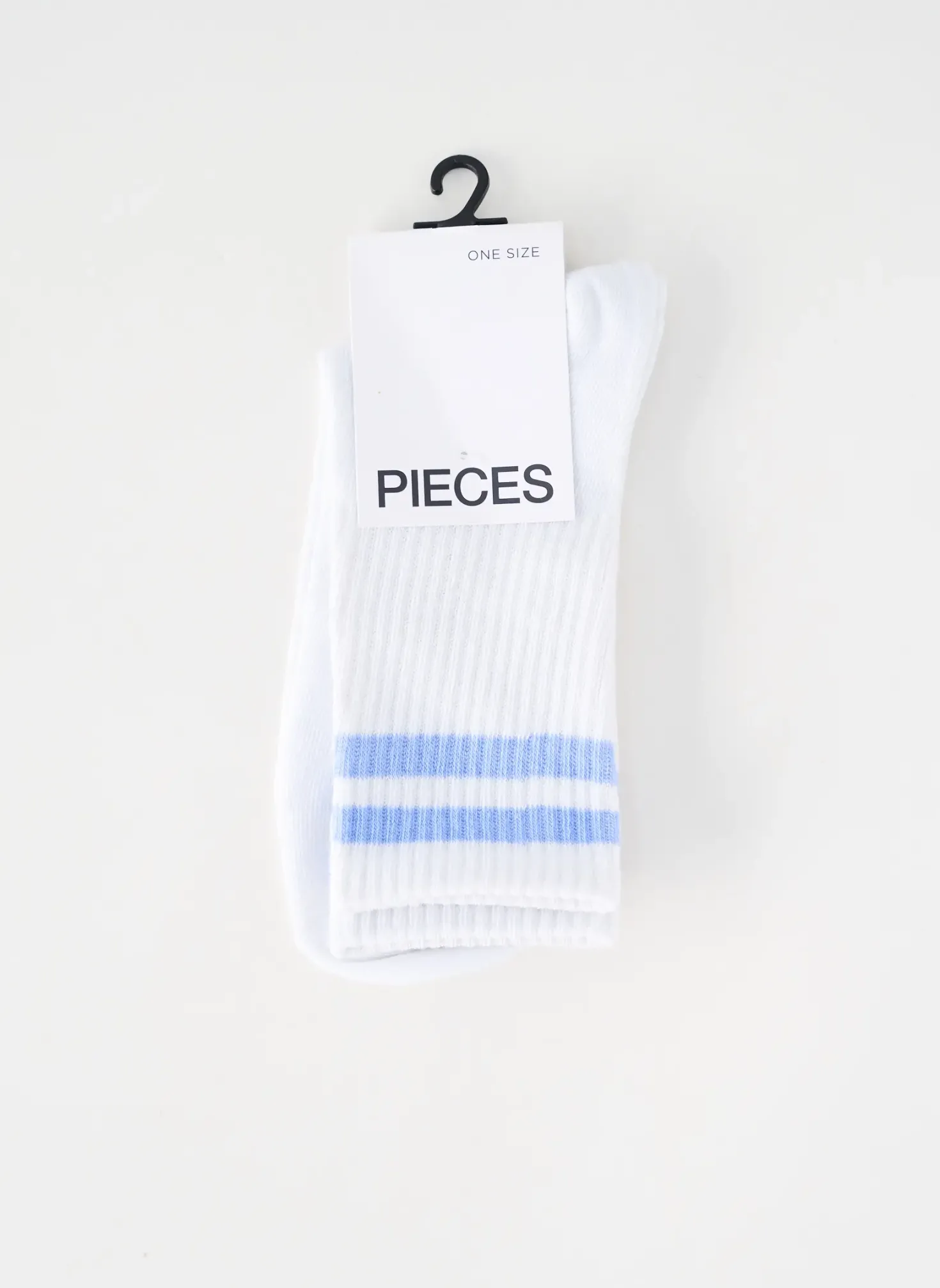 Chaussettes Pieces Blanc