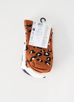 Chaussettes Pieces Marron