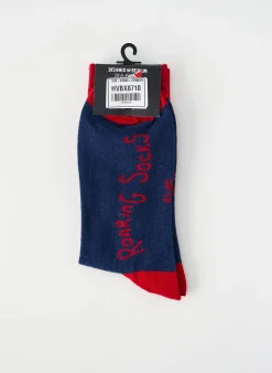 Chaussettes Roaring Socks Bleu