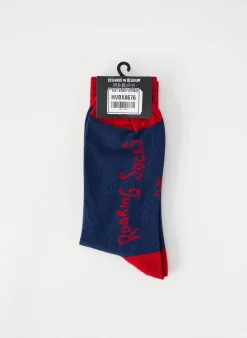 Chaussettes Roaring Socks Bleu