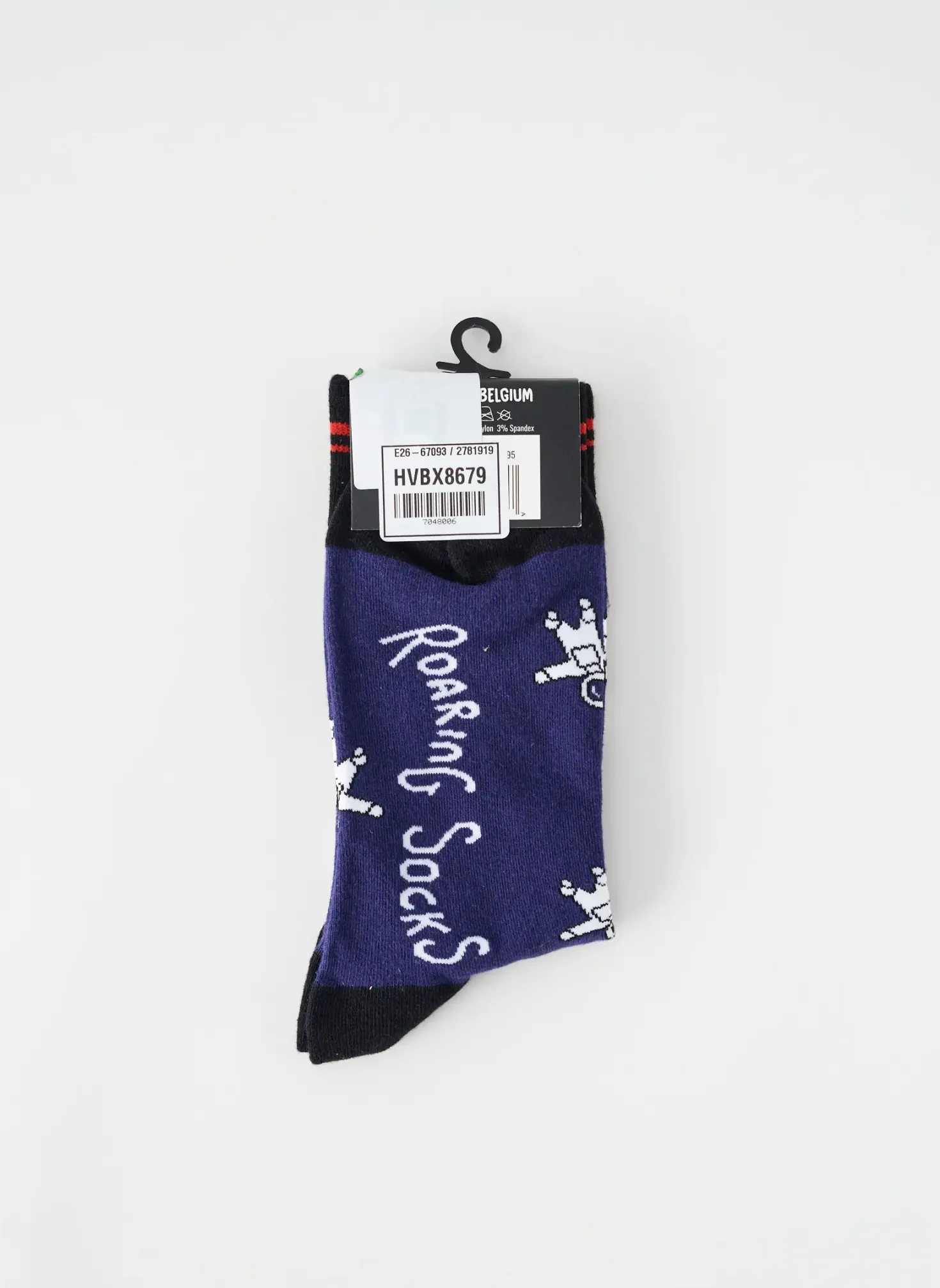Chaussettes Roaring Socks Blanc