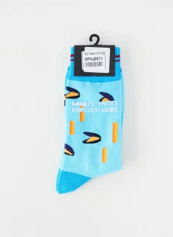 Chaussettes Roaring Socks Bleu