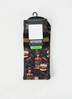 Chaussettes Xpooos Marron