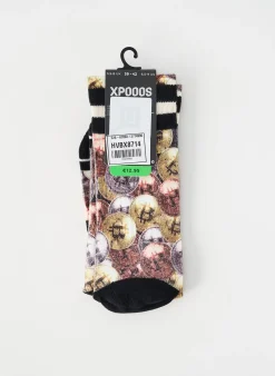 Chaussettes Xpooos Marron