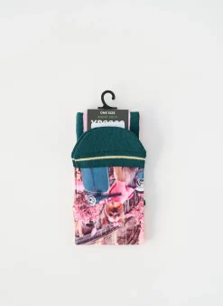 Chaussettes Xpooos Rose