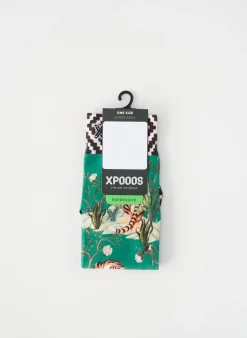 Chaussettes Xpooos Vert