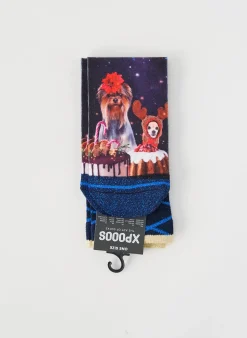 Chaussettes Xpooos Violet