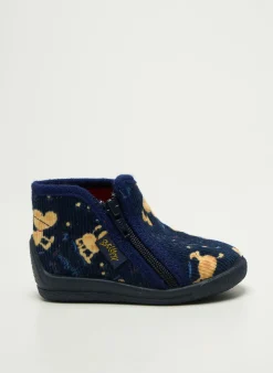 Chaussons/pantoufles Bellamy Bleu Bout Rond