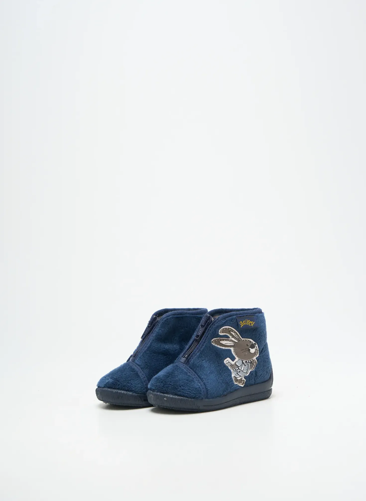 Chaussons/pantoufles Bellamy Bleu Bout Rond