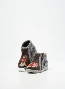 Chaussons/pantoufles Bellamy Gris Bout Rond