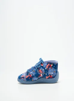 Chaussons/pantoufles Bellamy Bleu Bout Rond
