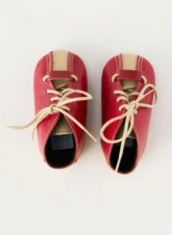 Chaussons/pantoufles Chauss'coeur Rouge Bout Rond