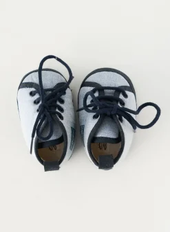 Chaussons/pantoufles Chauss'coeur Bleu Bout Rond