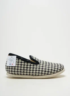 Chaussons/pantoufles Chausse Mouton Noir Talon Plat Jusqu'à 3cm