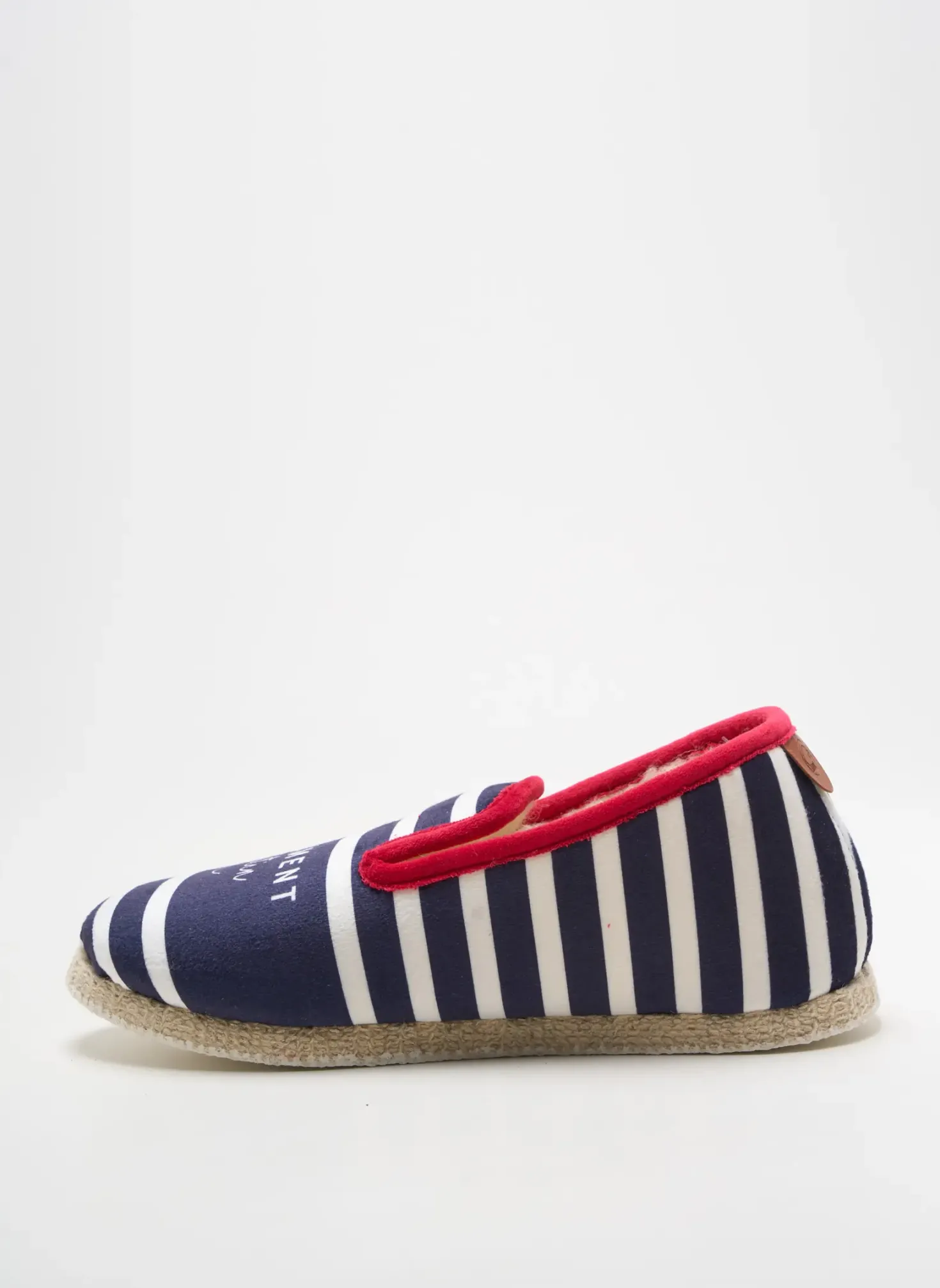 Chaussons/pantoufles Chausse Mouton Bleu Talon Plat Jusqu'à 3cm