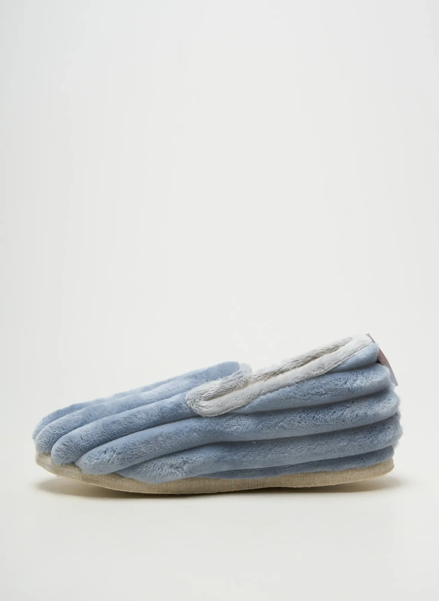Chaussons/pantoufles Chausse Mouton Bleu Talon Plat Jusqu'à 3cm