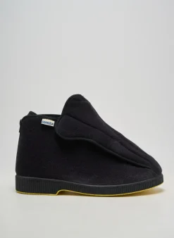 Chaussons/pantoufles Emanuela Noir Bout Rond