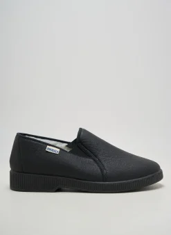 Chaussons/pantoufles Emanuela Noir Talon Bas