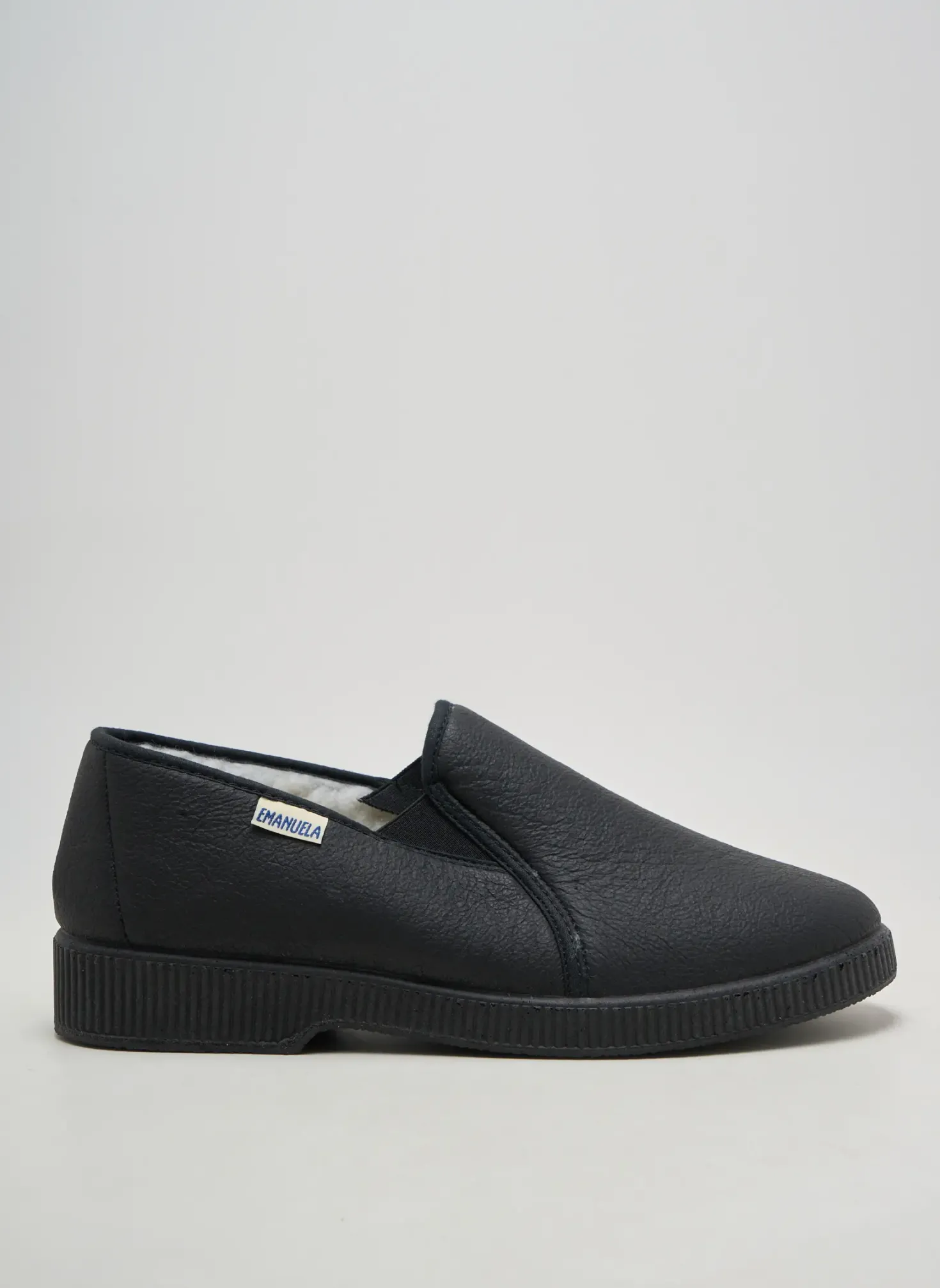 Chaussons/pantoufles Emanuela Noir Talon Bas