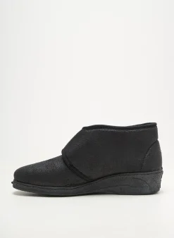 Chaussons/pantoufles Emanuela Noir Talon Plat Jusqu'à 3cm