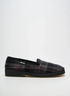 Chaussons/pantoufles Emanuela Gris Bout Rond
