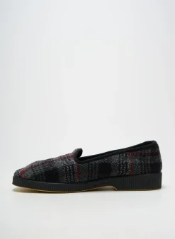 Chaussons/pantoufles Emanuela Gris Bout Rond