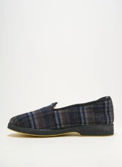 Chaussons/pantoufles Emanuela Bleu Bout Rond