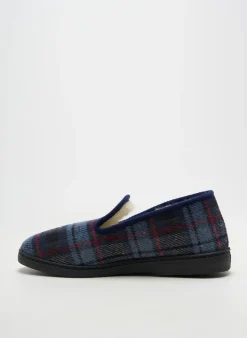 Chaussons/pantoufles Fargeot Bleu Bout Rond