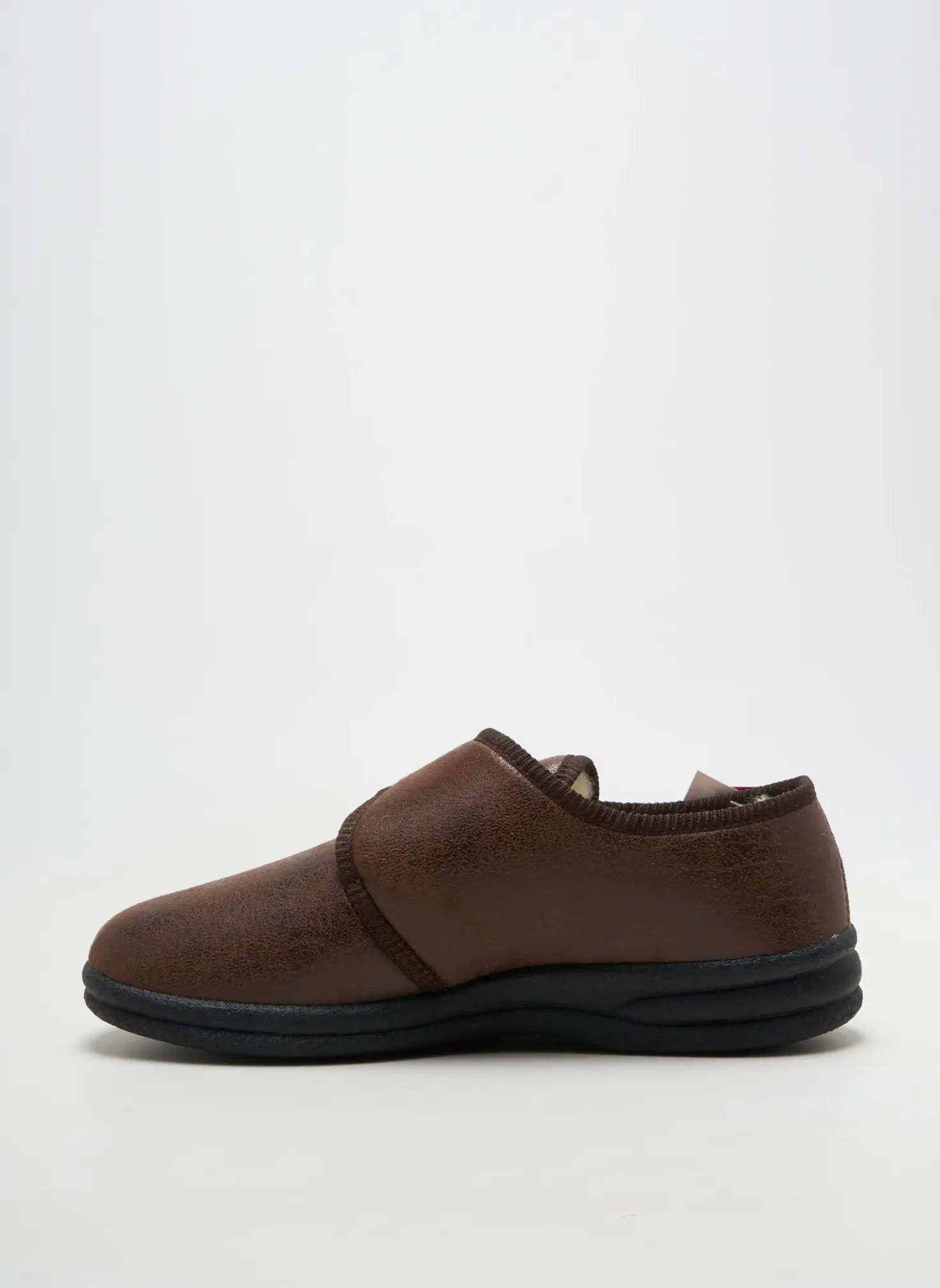 Chaussons/pantoufles Fargeot Marron Bout Rond