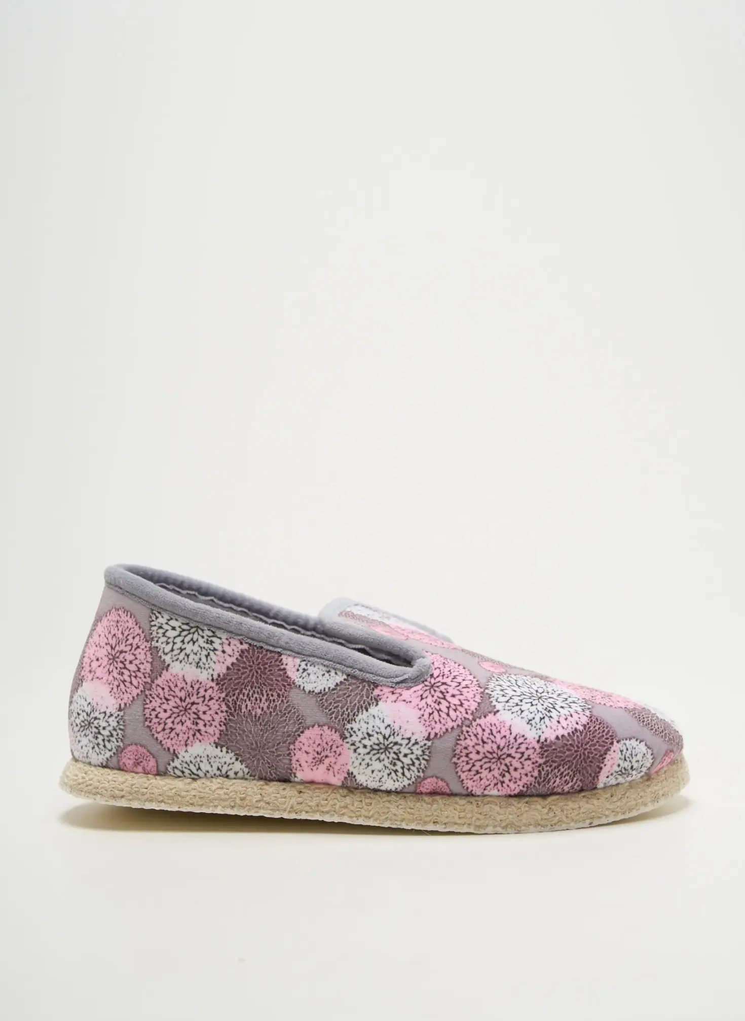 Chaussons/pantoufles Fargeot Rose Talon Plat Jusqu'à 3cm