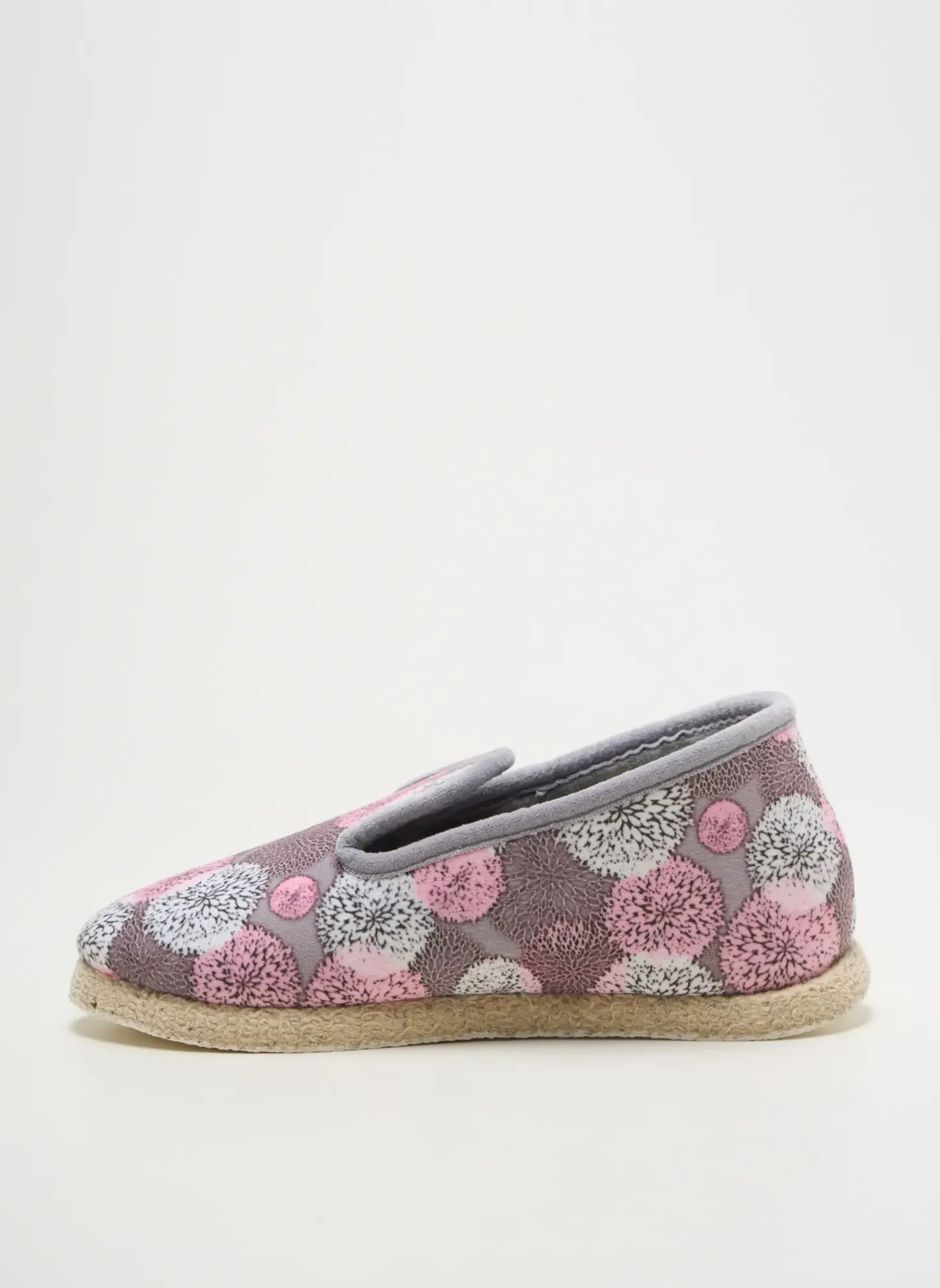 Chaussons/pantoufles Fargeot Rose Talon Plat Jusqu'à 3cm