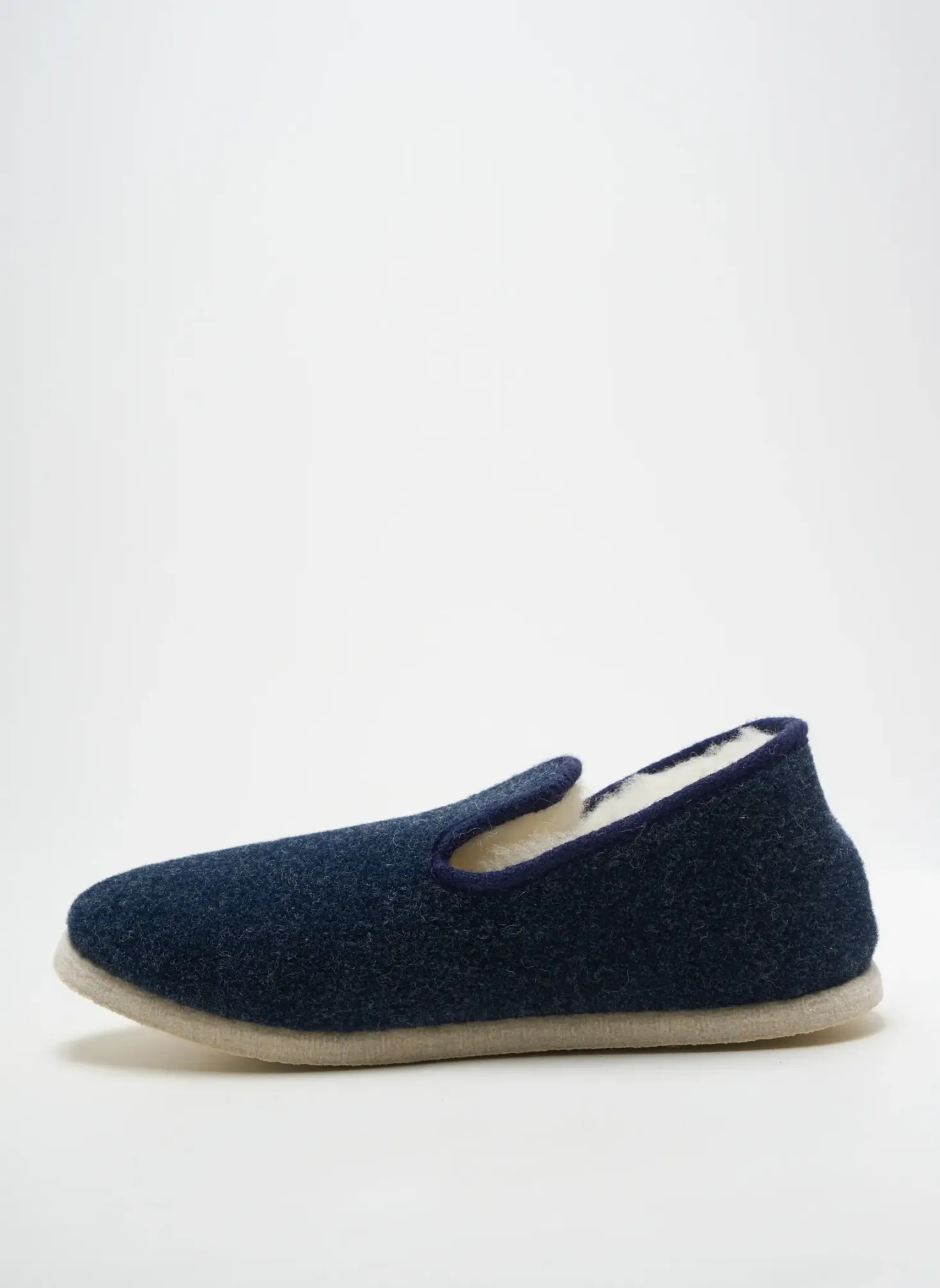 Chaussons/pantoufles Fargeot Bleu Bout Rond