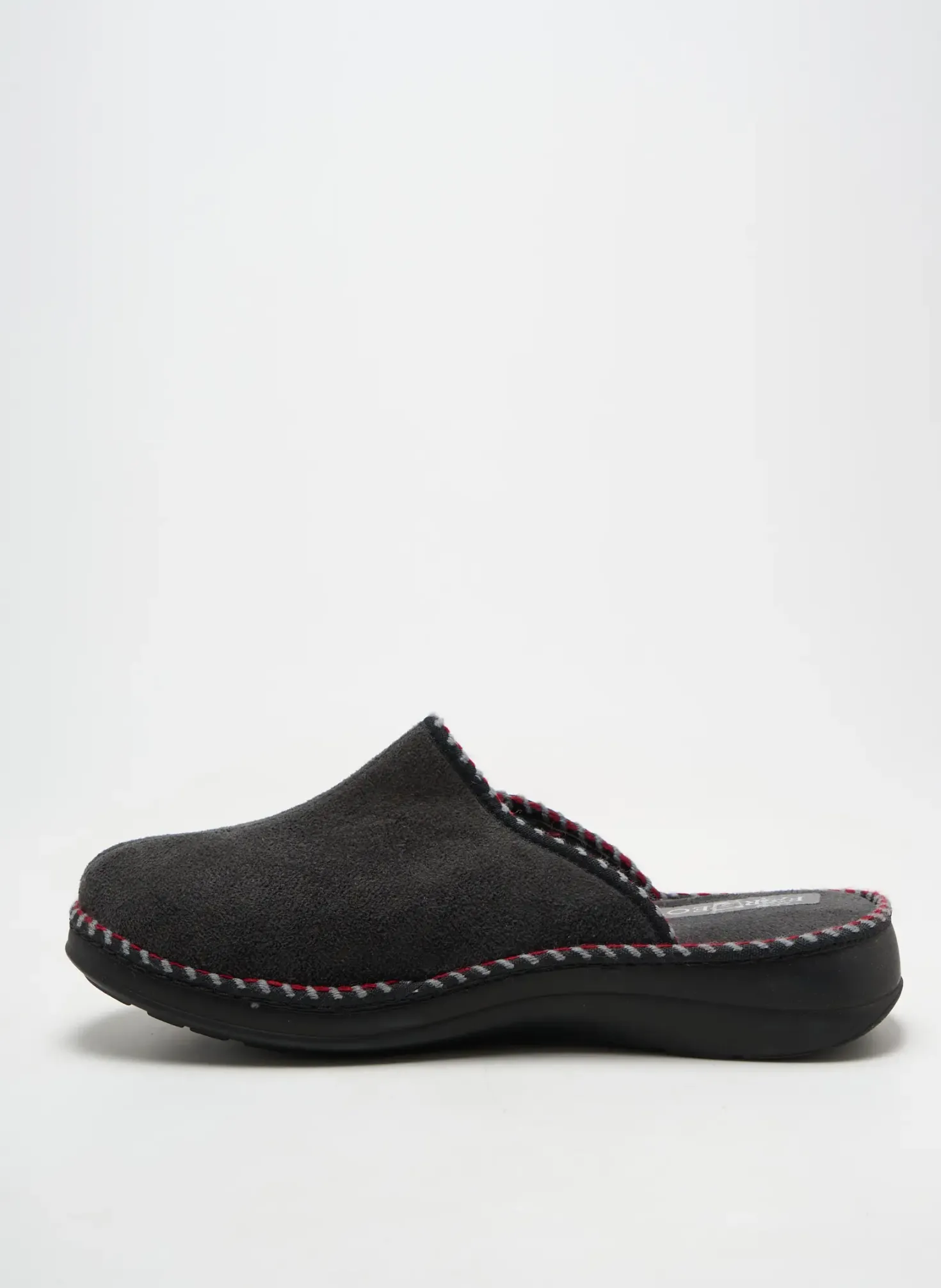Chaussons/pantoufles Fargeot Gris Bout Rond