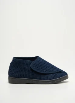 Chaussons/pantoufles Fargeot Bleu Bout Rond