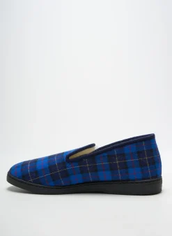 Chaussons/pantoufles Fargeot Bleu Bout Rond